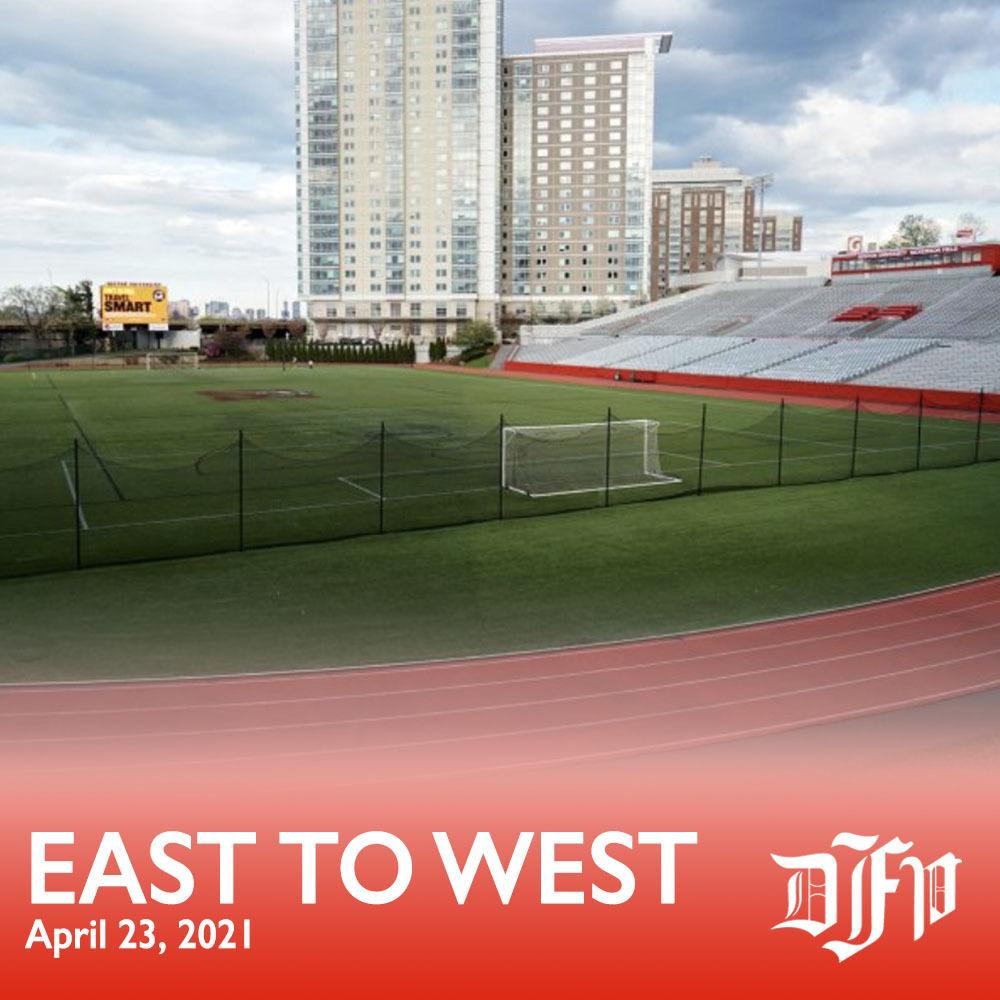 East to West: Apr. 23, 2021