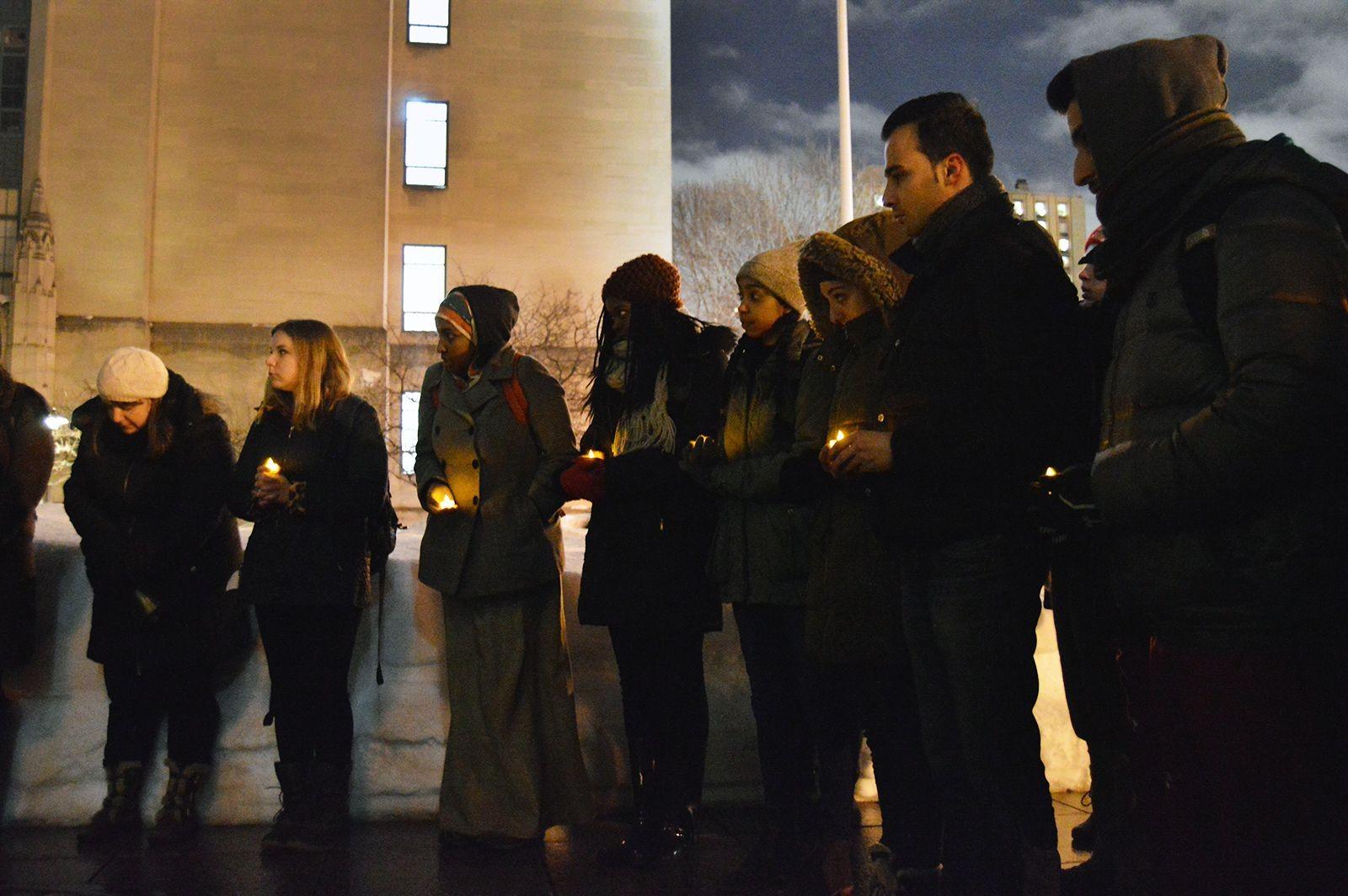 Students gather to honor Chapel Hill shooting victims
