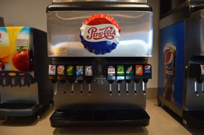 A new study by the Boston University School of Medicine and School of Public Health found big soda companies such as PepsiCo spons ored groups that aim at cutting down sugar consumption. PHOTO BY ERIN BILLINGS/ DAILY FREE PRESS STAFF