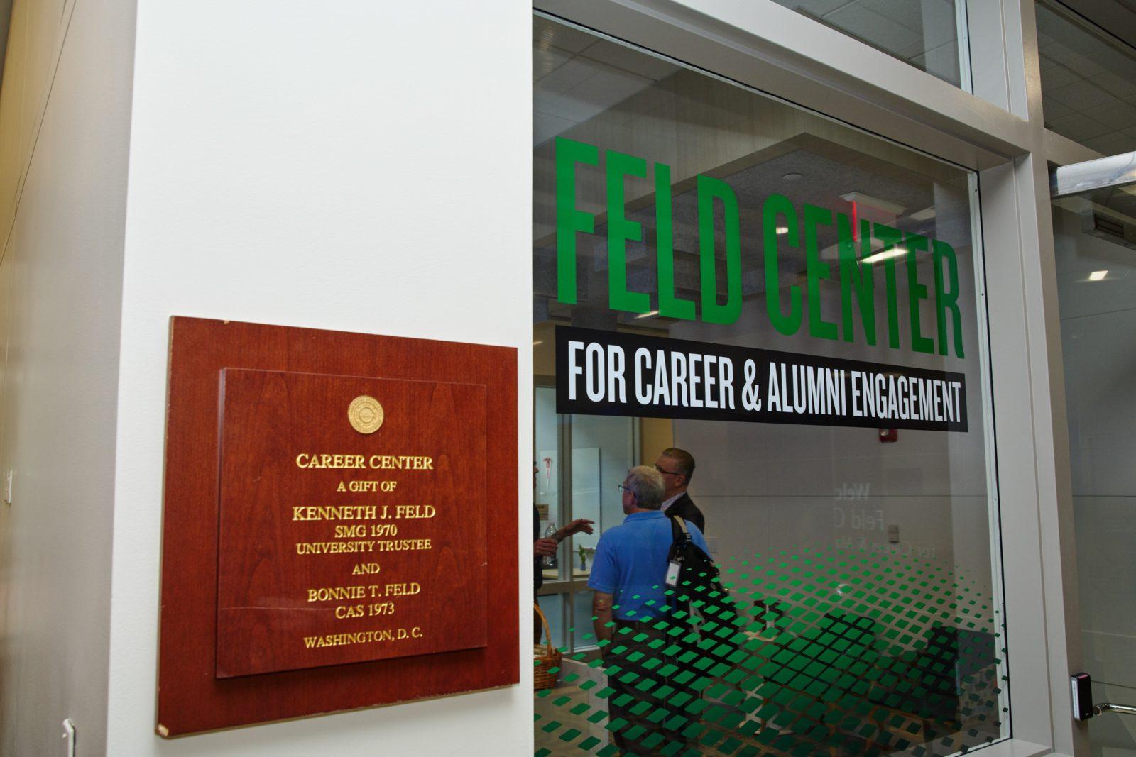 The Feld Center for Career &amp; Alumni Engagement. The Feld Center reopened on Aug. 28 after a three-year renovation and reorganization process. COURTESY OF DAVE GREEN