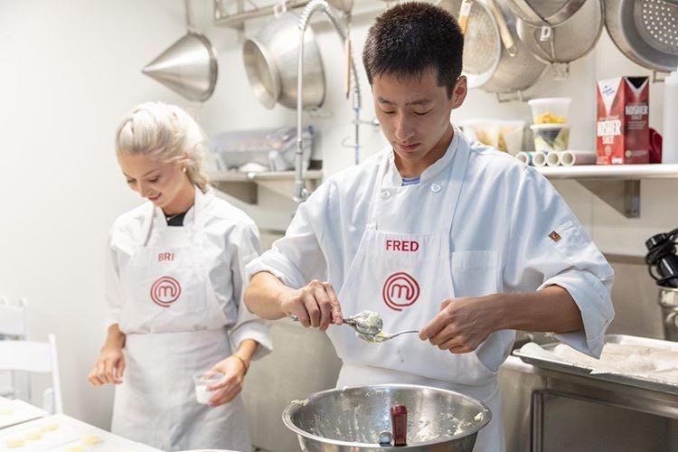 Fred Chang (SHA ‘17) competes in the recently-aired season 10 of MasterChef, where he qualified into the Top 10 before being eliminated. COURTESY OF FRED CHANG