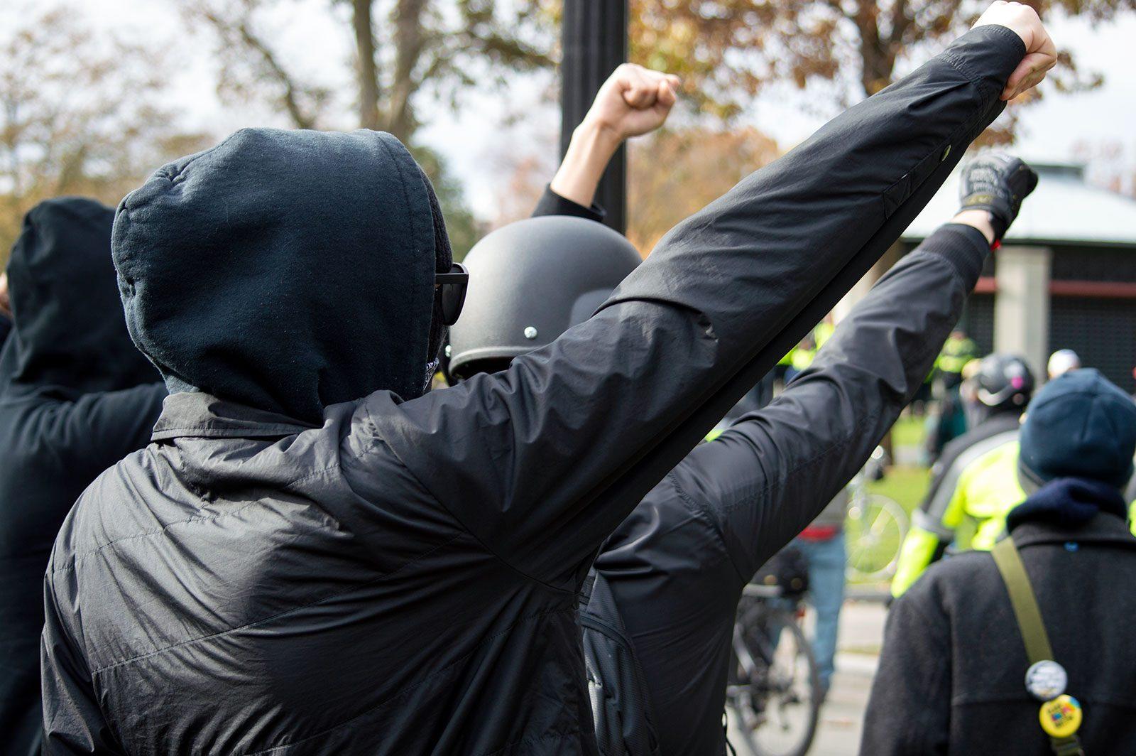 Protestors in the Boston Common take part in a free speech rally held in November 2017. BU’s Free Speech Committee hosted a forum on the rights and responsibilities of students at the George Sherman Union on Wednesday evening. VIGUNTHAAN THARMARAJAH/ DFP FILE