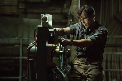 Ray Sybert played by Casey Affleck and the crew of the SS Pendleton struggle to keep their ship from sinking in Disney's "The Finest Hours," the heroic action-thriller based on the extraordinary true story of the most daring rescue in the history of the Coast Guard. PHOTO COURTESY WALT DISNEY PICTURES 