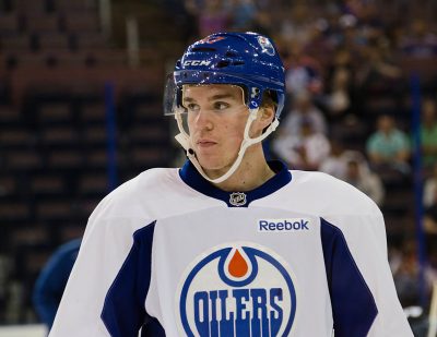 Edmonton's Connor McDavid is one young player that is shaping the future of the NHL. PHOTO COURTESY CONNOR MAH/ FLICKR