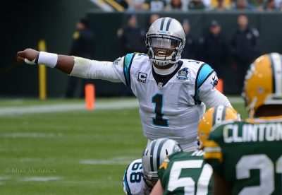 Cam Newton may be deemed "Superman," but he's not invincible. PHOTO COURTESY MIKE MORBECK/ FLICKR 
