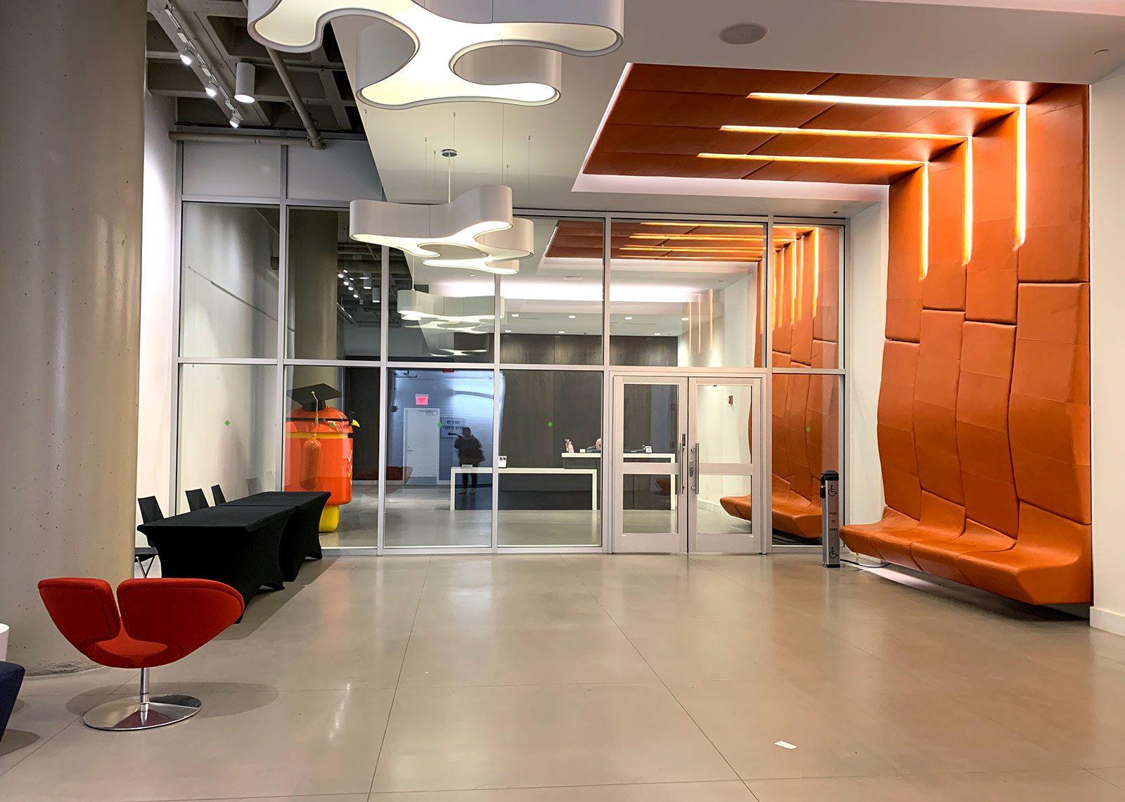 The inside of the new Google Cambridge office, where Biztech at Boston University organized a tour for BU students on Friday. EMILY HARDY/ DAILY FREE PRESS STAFF