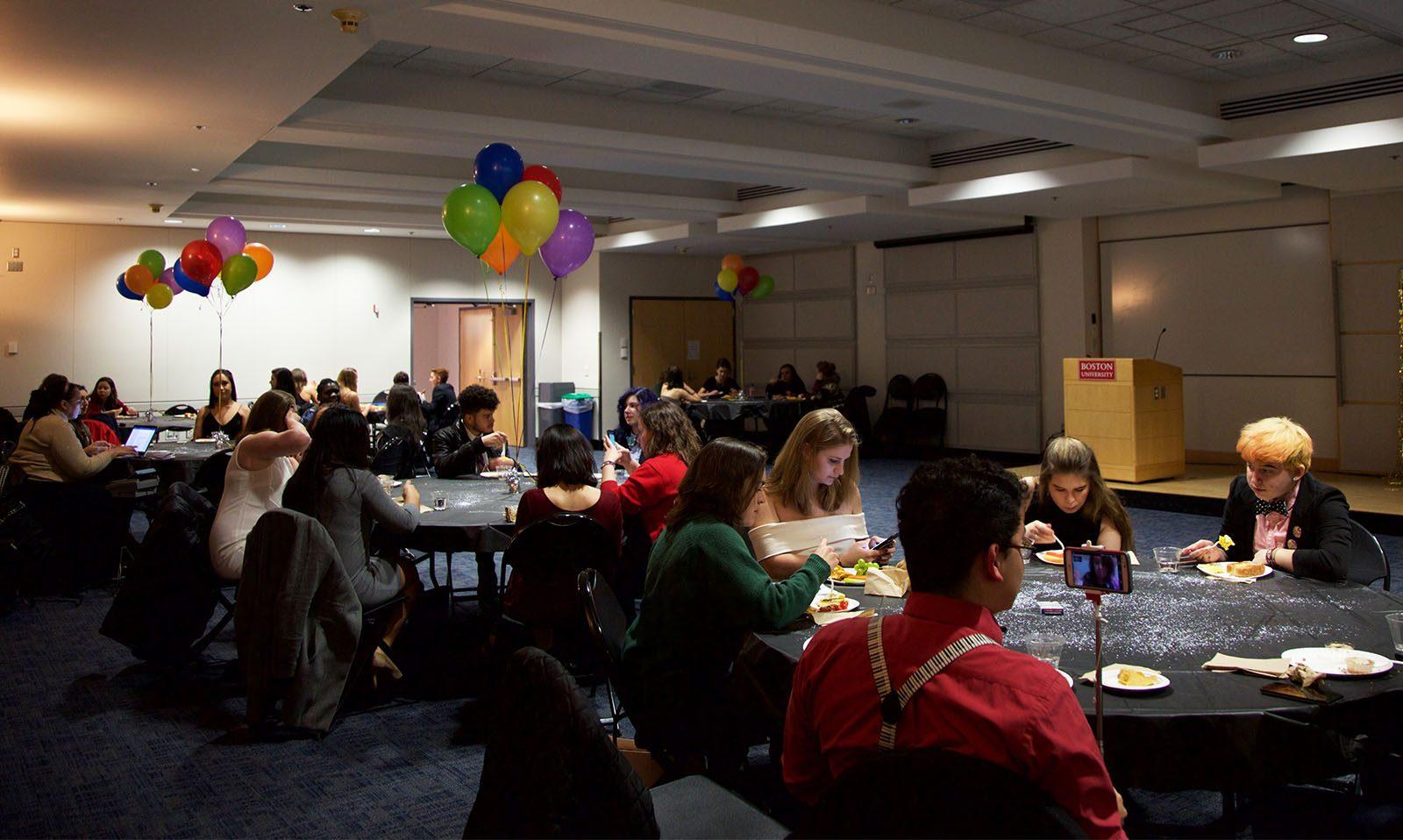 Boston University’s Center for Gender, Sexuality and Activism organizes “The Gayla" to celebrate the anniversary of the Obergefell v. Hodges ruling, a landmark U.S. Supreme Court case that legalized same-sex marriage in all 50 states. PHOTO BY HALEY ABRAM/ DAILY FREE PRESS CONTRIBUTOR