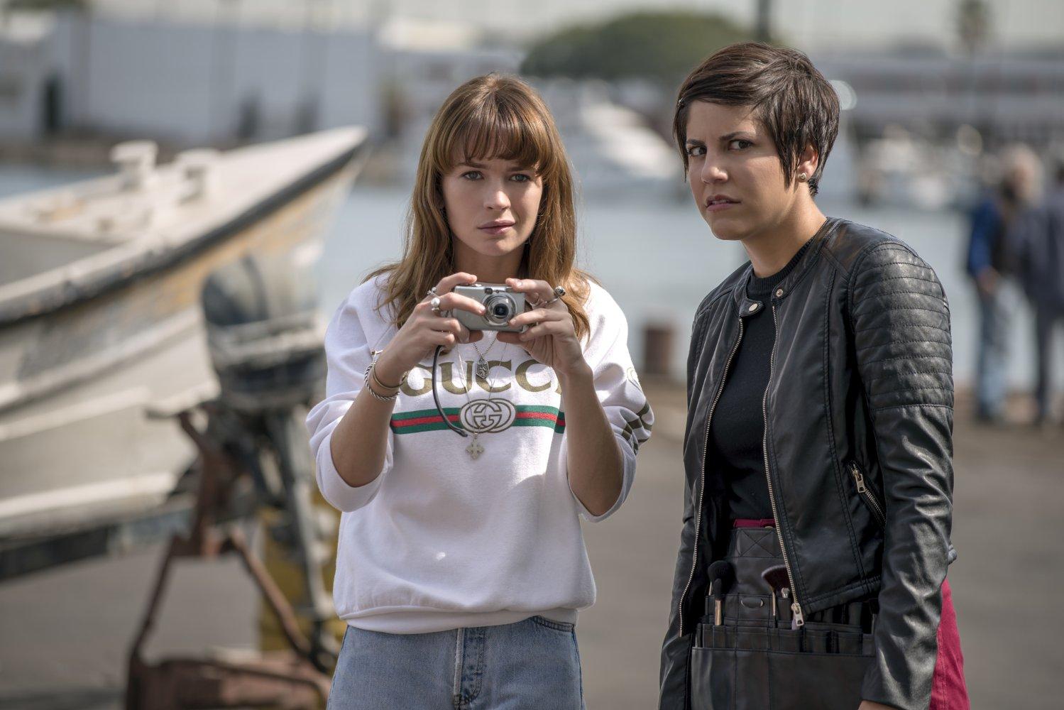 Britt Robertson and Ellie Reed star in Netflix’s new original series "Girlboss." PHOTO COURTESY NETFLIX 