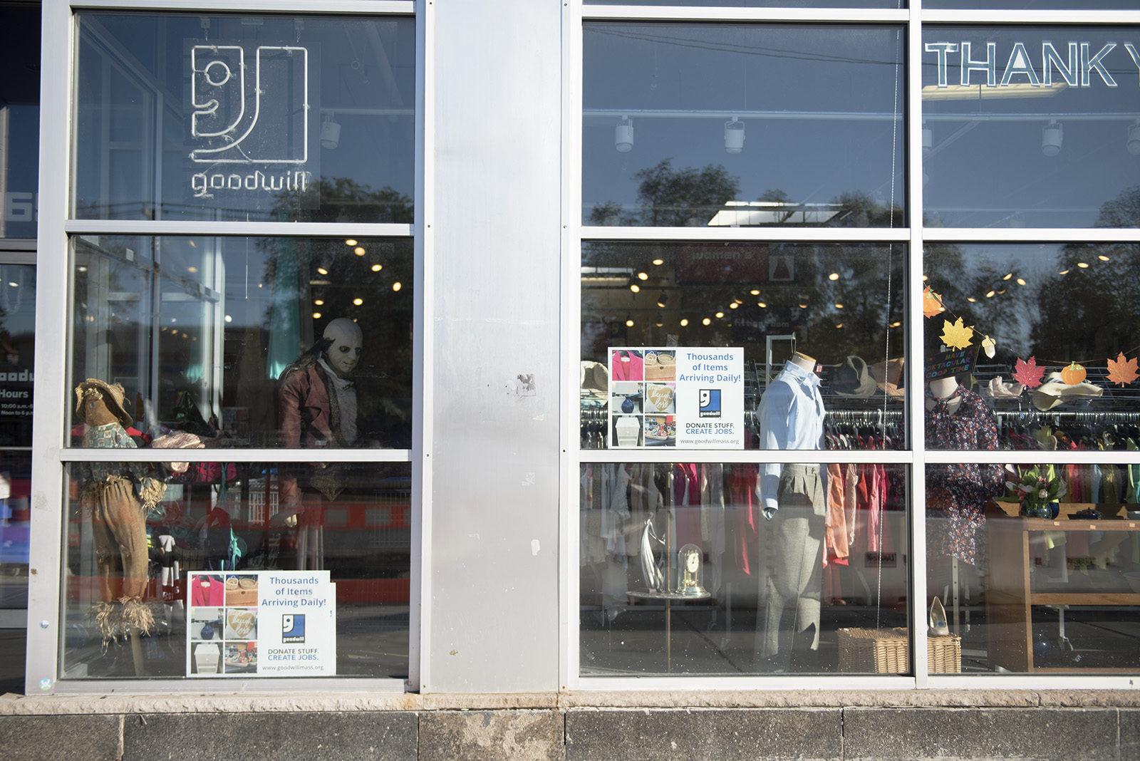 Boston University’s PRLab partners with Goodwill and produces DIY Halloween costume videos featuring clothes from Goodwill. PHOTO BY MAISIE MANSFIELD-GREENWALD