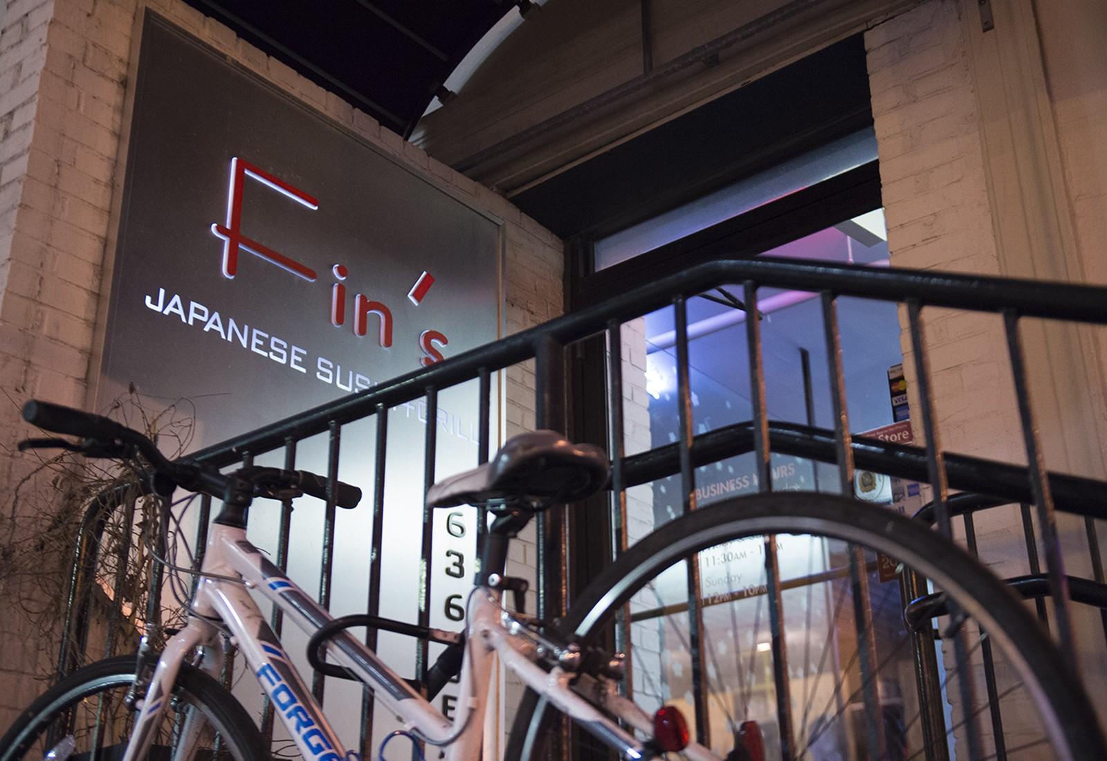 Grubhub is expanding in Boston to deliver food from restaurants such as Fin’s in Kenmore Square and Trident Booksellers and Cafe on Newbury Street. PHOTO BY MADDIE MALHOTRA/ DAILY FREE PRESS STAFF