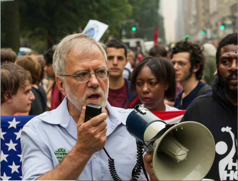 Green Party candidate and party co-founder Howie Hawkins is one of four candidates running for the party’s nomination in the 2020 election. COURTESY OF HOWIE HAWKINS