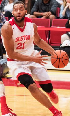 Junior guard Cedric Hankerson has averaged 10.5 points per game thus far after missing most of last season due to injury. PHOTO BY JUSTIN HAWK/ DAILY FREE PRESS STAFF 