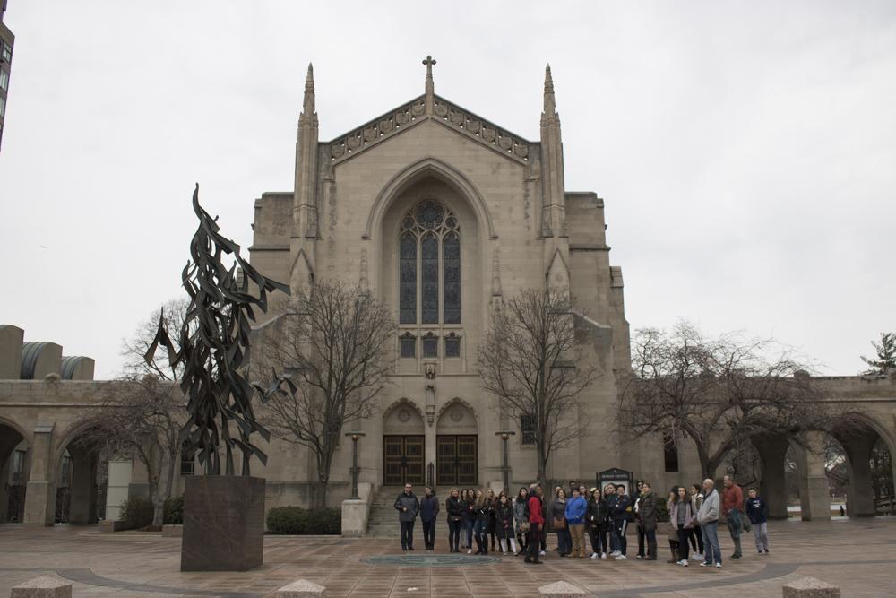 Several BU students have reported that missionaries, allegedly from the World Mission Society Church of God, have approached them on campus. PHOTO BY JOHN LITTLE/ DAILY FREE PRESS STAFF