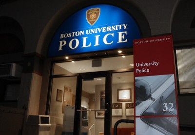 According to BUPD Officer Peter Shin, crime at BU has slightly decreased from last year. PHOTO BY ANNALYN KUMAR/DAILY FREE PRESS STAFF