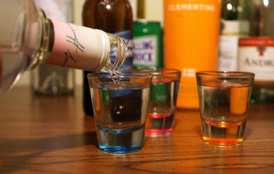 A study published Wednesday found that consuming large flavored alcoholic beverages can increase risk for binge drinking and related alcohol injuries for underage drinkers. PHOTO BY EMILY ZABOSKI/DAILY FREE PRESS STAFF