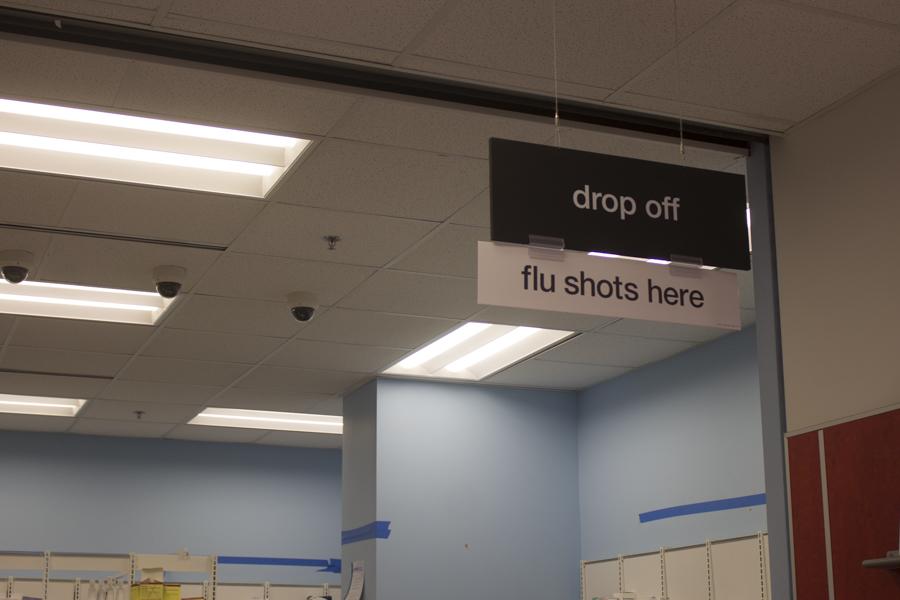 Target offers low-cost flu vaccinations. PHOTO BY VIVIAN MYRON/ DAILY FREE PRESS STAFF