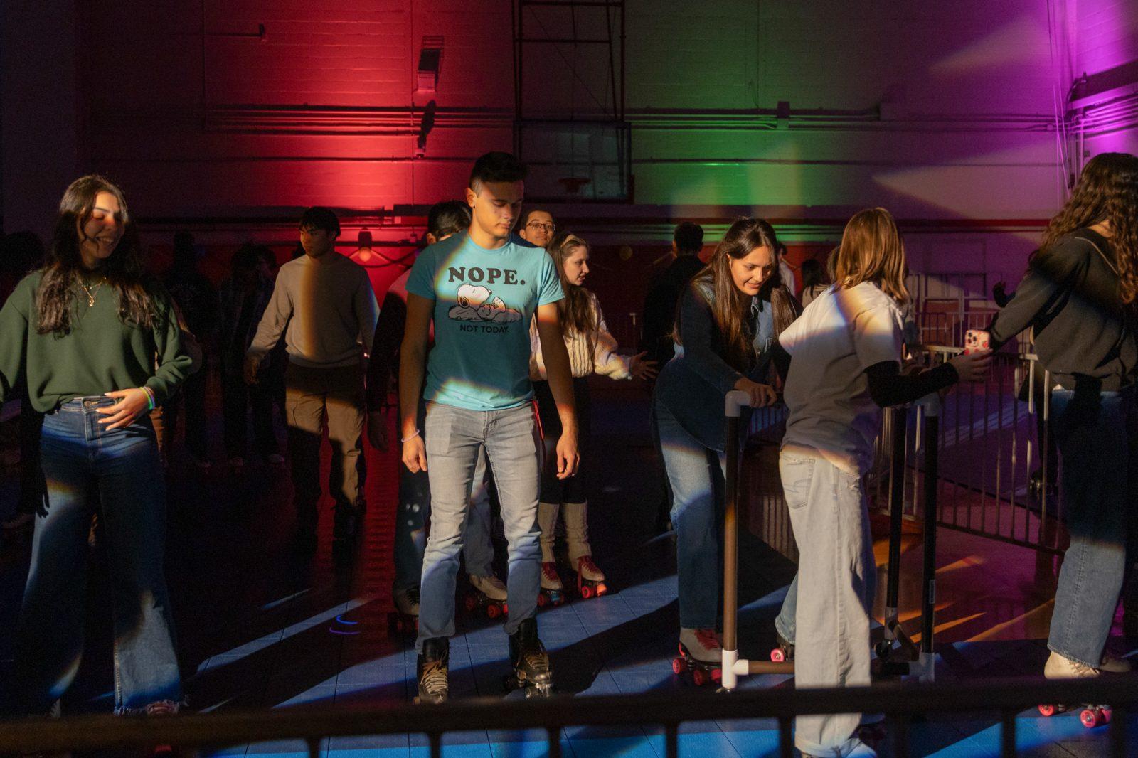 GALLERY: CAS Student Government presents “Roller Skating Night”