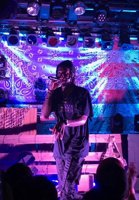 Joey Bada$$ performs the first show of his “Amerikkkana” tour at the Paradise Rock Club Tuesday night. PHOTO COURTESY ALLISON WEAVER 

