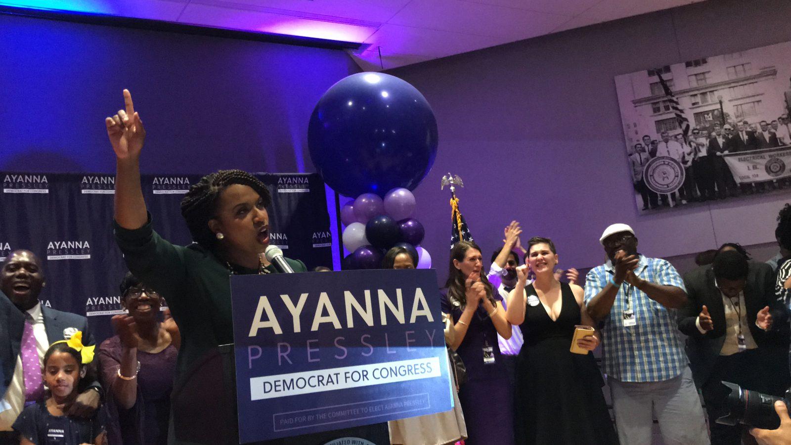 Ayanna Pressley won the Democratic nomination for the U.S. House of Representatives Tuesday in the Massachusetts primary elections. PHOTO BY HALEY LERNER/DAILY FREE PRESS STAFF
