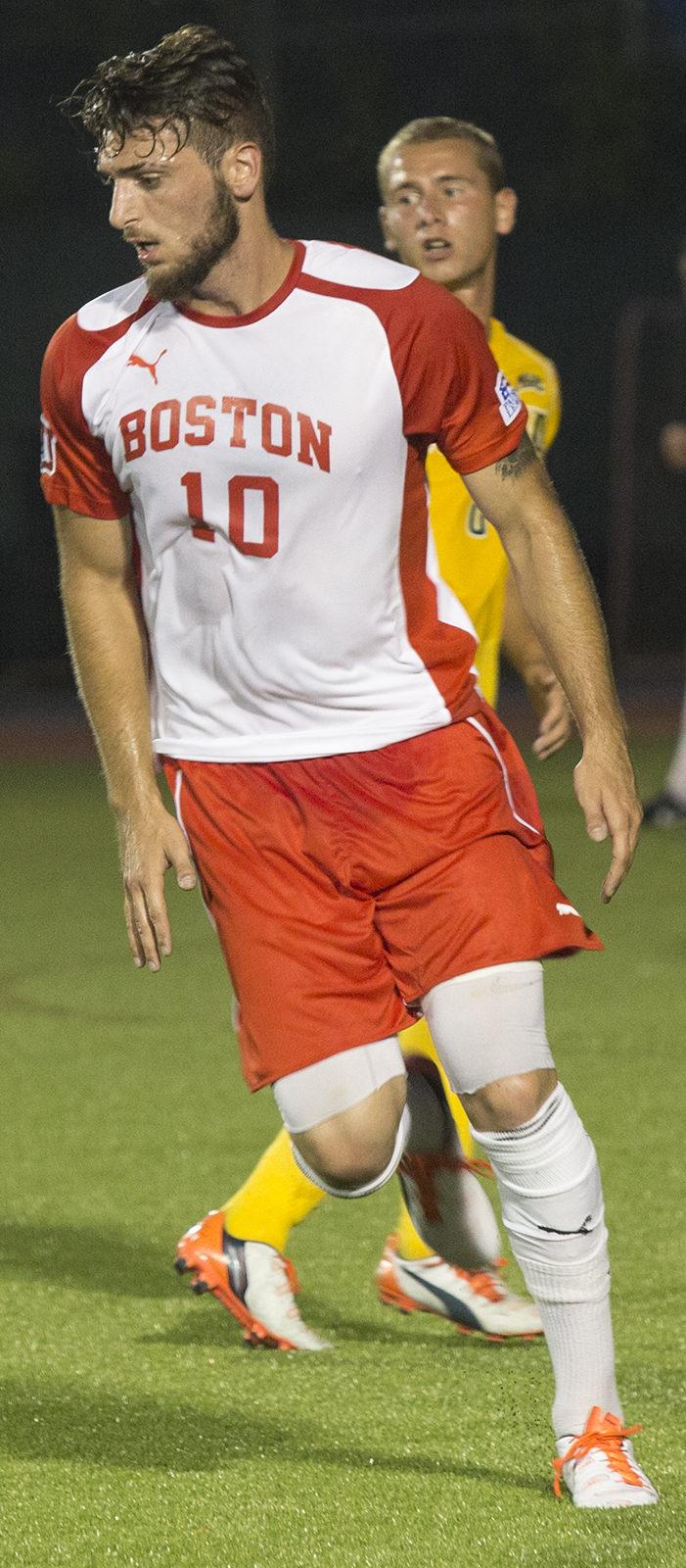 BU will most likely be without senior David Amirani for their first Patriot League contest of the season. PHOTO BY ANN SINGER/ DFP FILE PHOTO