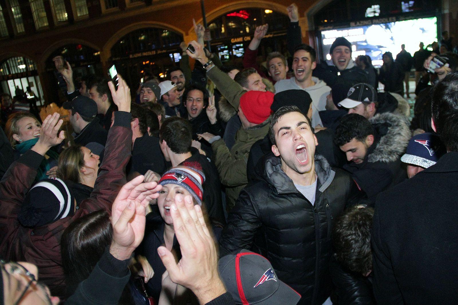 Gallery: Celebration takes the streets after New England Patriots Super Bowl victory