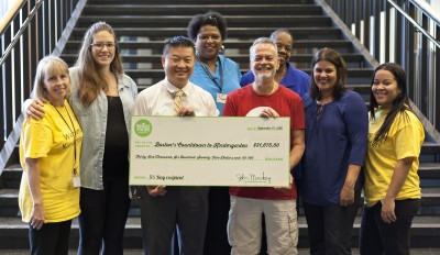 On Monday, Whole Foods Market donated over $30,000 to Boston Public Schools' Countdown to Kindergarten program. PHOTO COURTESY BOSTON PUBLIC SCHOOLS