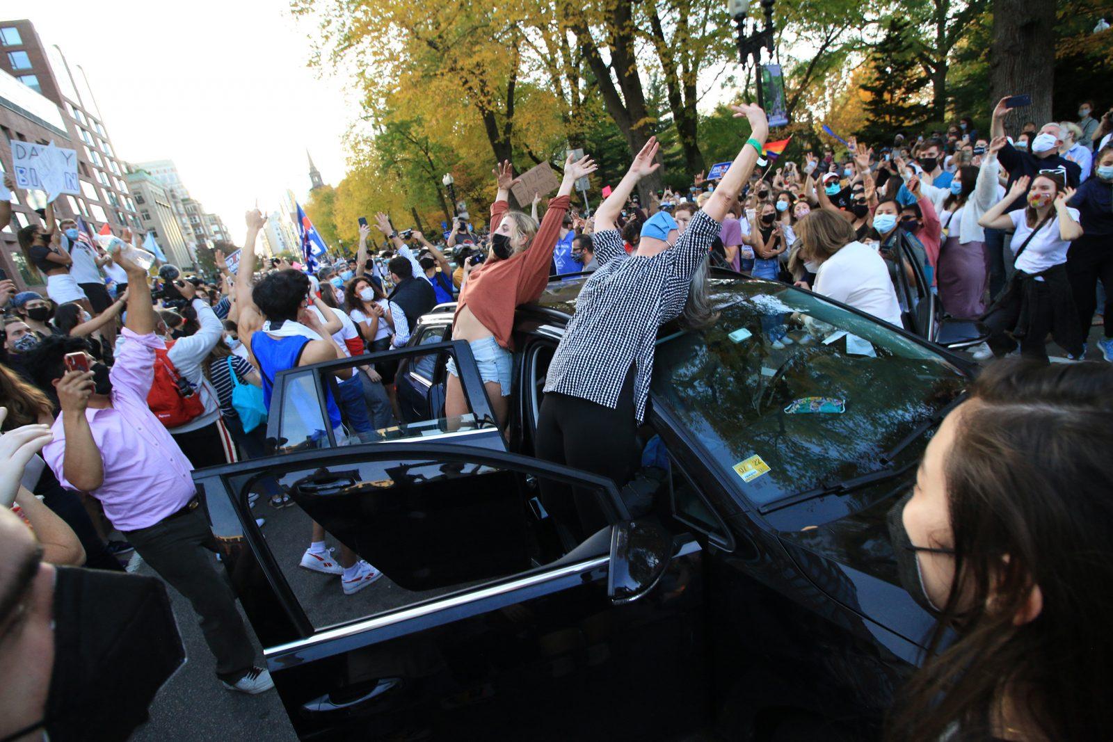 Boston erupts in joy, relief after Biden named nation’s 46th president