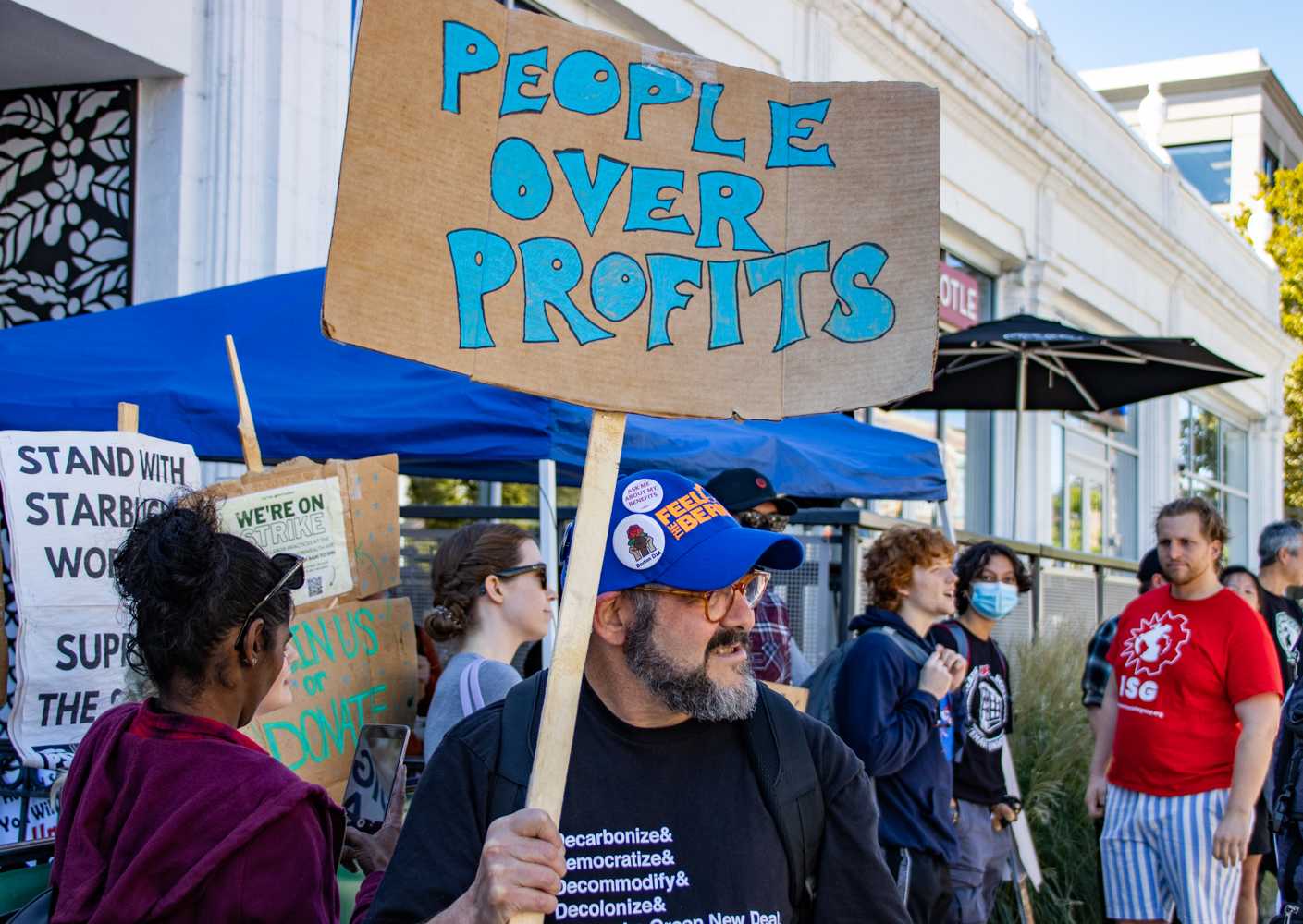 Starbucks protest