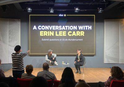 Director Erin Lee Carr at WBUR CitySpace