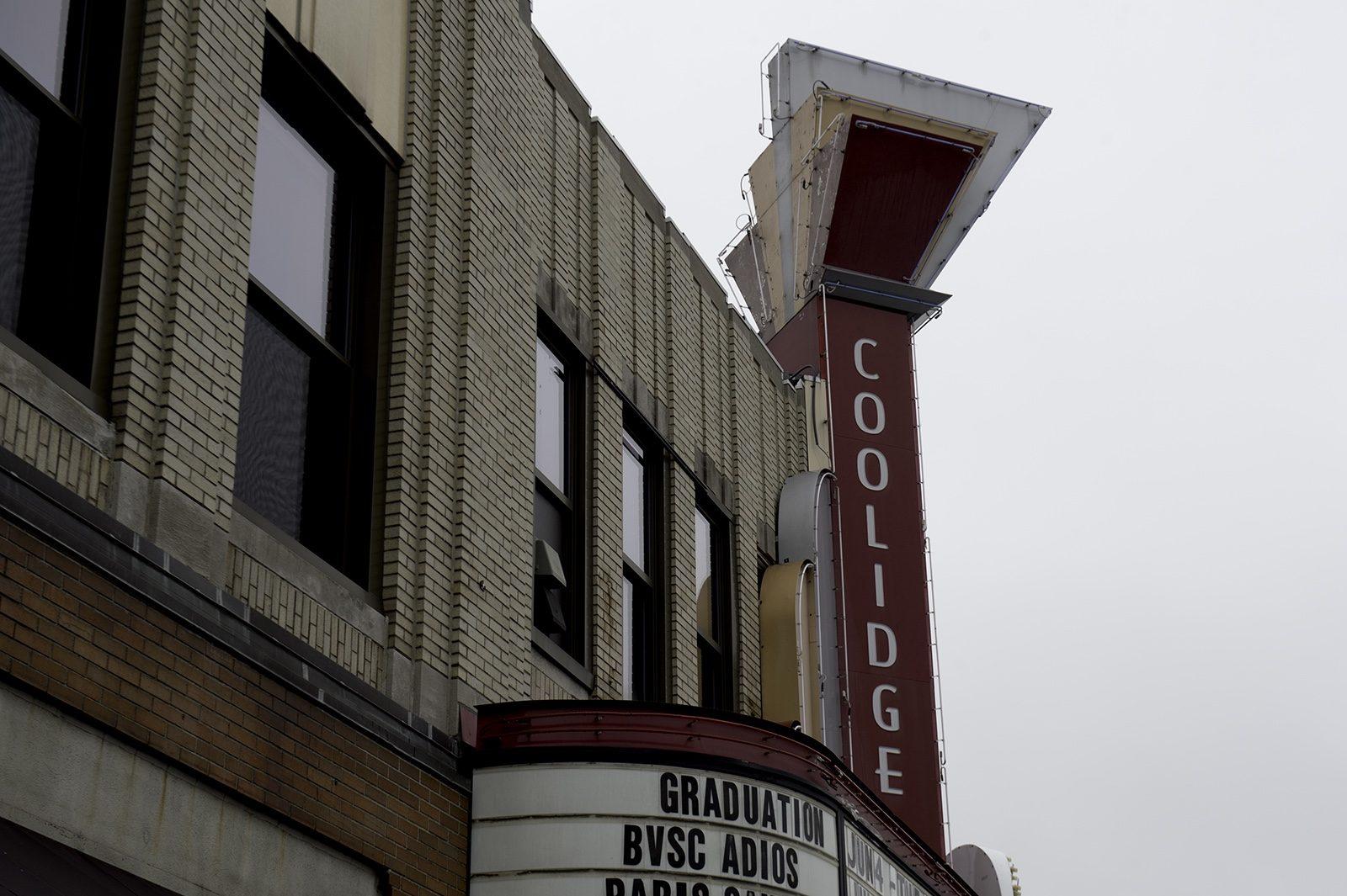 The Coolidge Corner Theatre, which hosts screenings of classic films and live theater productions, is only a two minute walk from the Coolidge Corner T stop. PHOTO BY MADDIE MALHOTRA/ DAILY FREE PRESS STAFF
