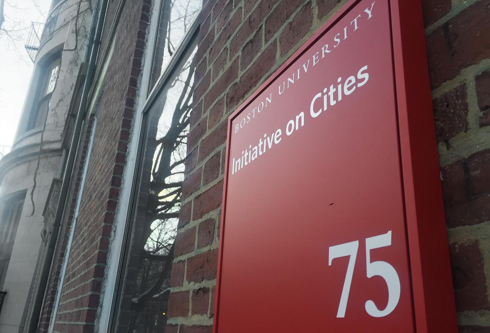 The BU Initiative on Cities released the 2015 Menino Survey on Mayors Wednesday, which compiles the priorities of 89 mayors across the country. PHOTO BY MADDIE MALHOTRA/DAILY FREE PRESS STAFF
