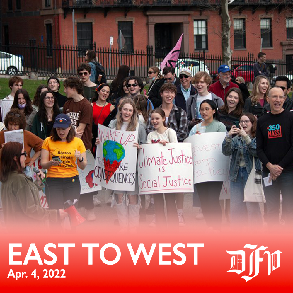 East to West: April 4, 2022