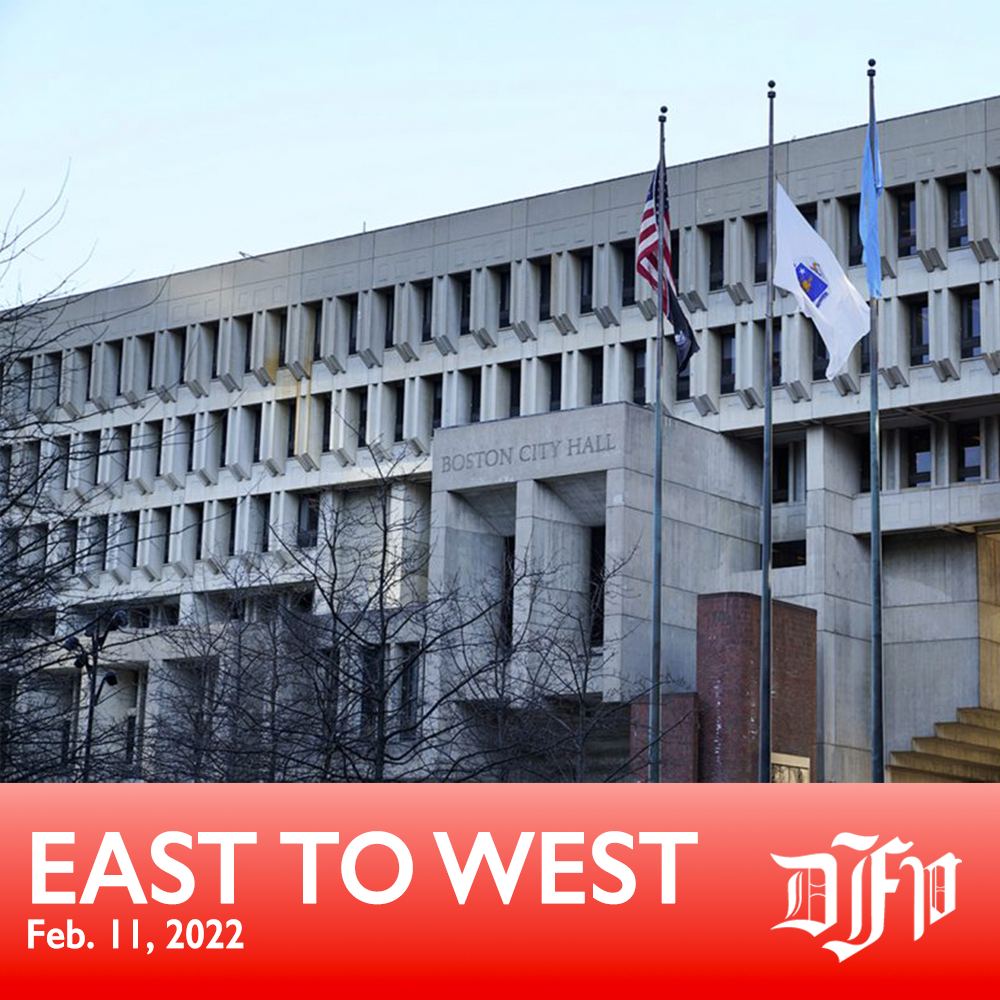 Happy First Friday of February! Today on East to West, we cover how the Massachusetts Restaurant Association is petitioning the Mayor’s office to end indoor vaccine mandate, BU’s new 15-day sick leave policy for doctoral students, and the new executive director for newly formed Office for Black Male Advancement