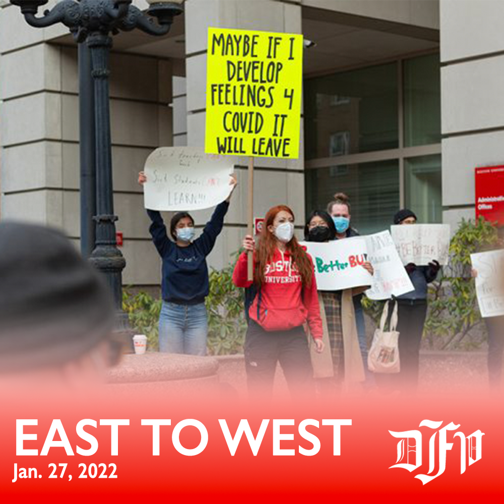 East to West: Jan. 28, 2022