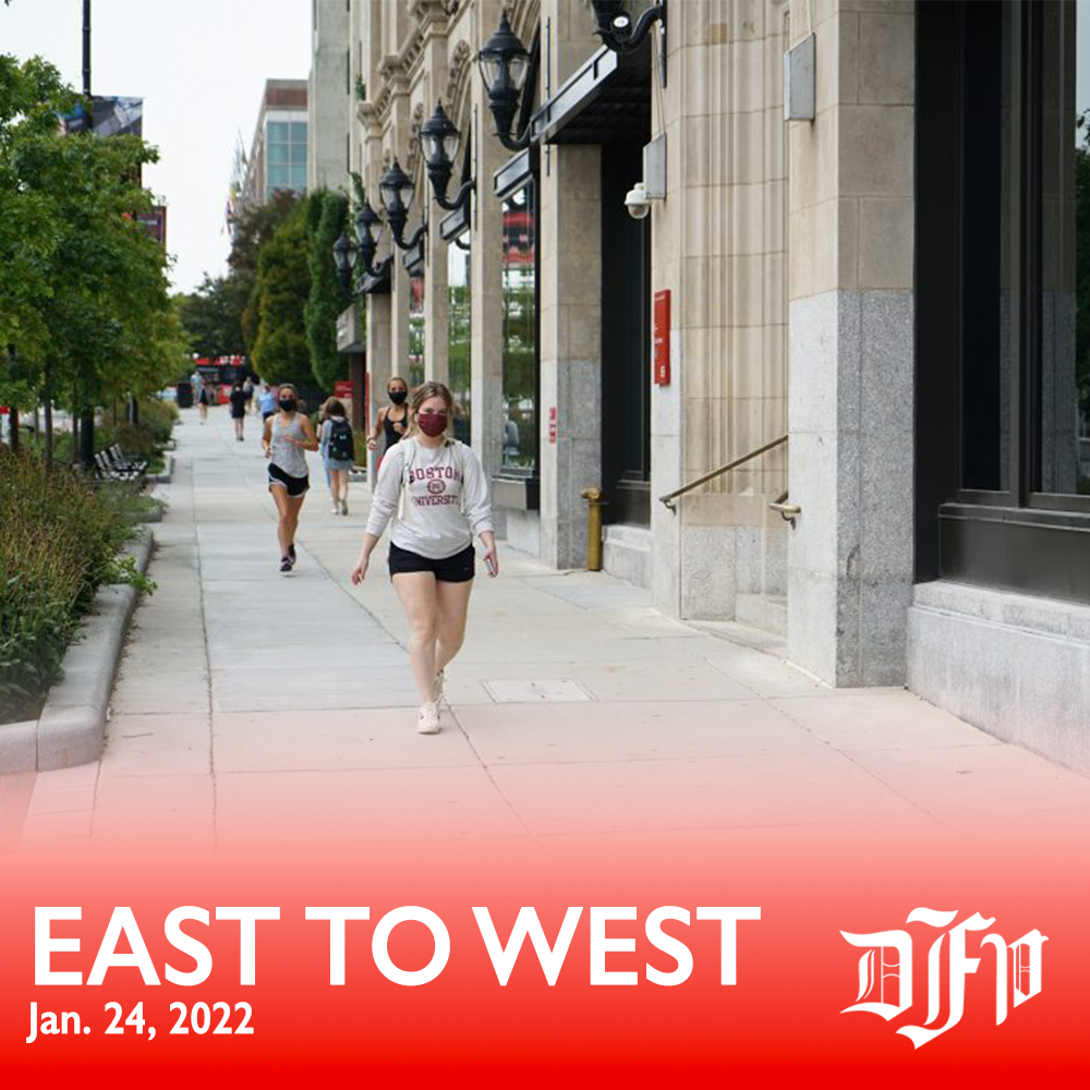 East to West: Jan. 24, 2022