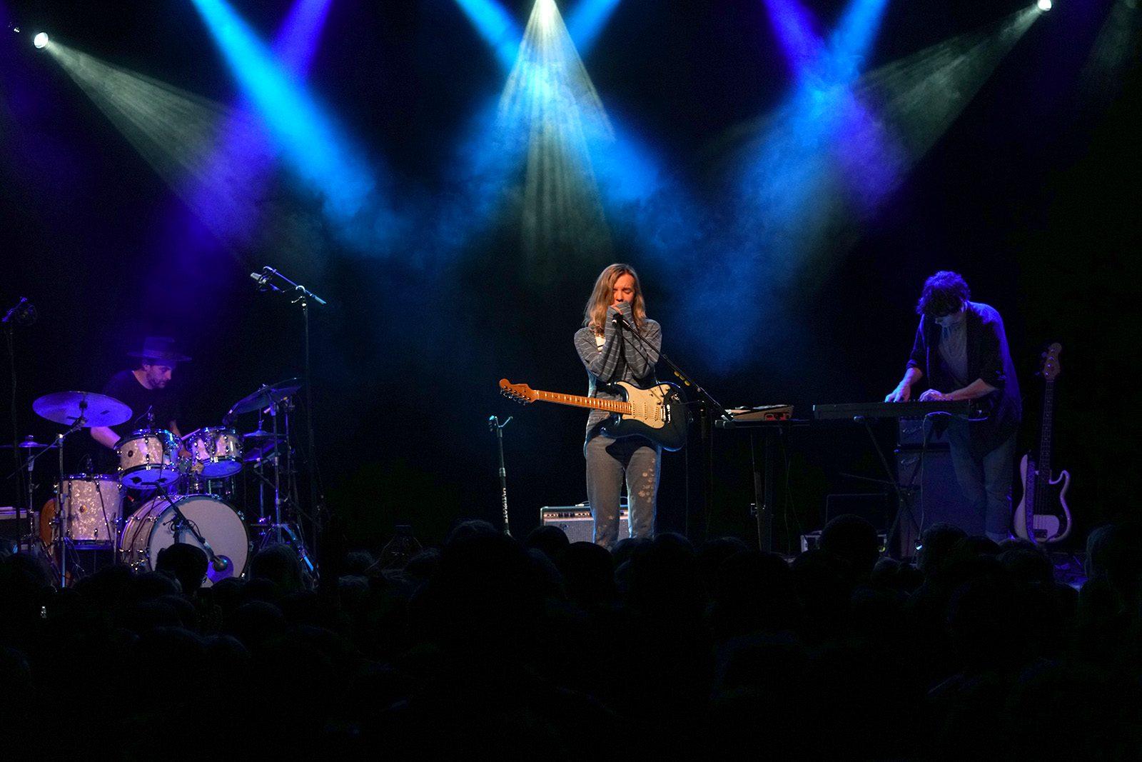 The Japanese House performs at the Sinclair in Cambridge on Sunday. PHOTO BY ALEXANDER NOVAKOVIC/ DAILY FREE PRESS STAFF
