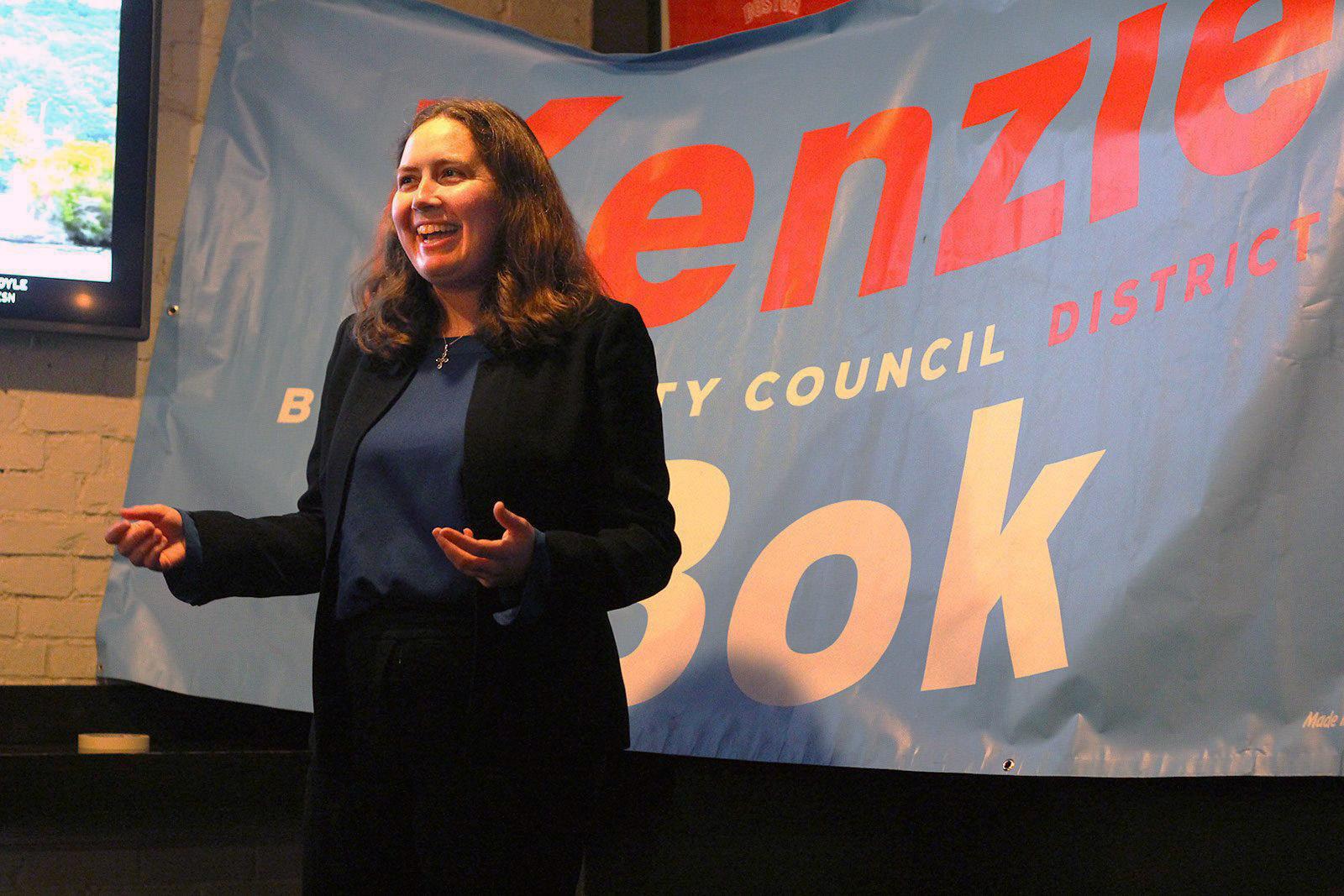 On Monday, Boston City Councilor Kenzie Bok sent a letter to the presidents of Boston University and Northeastern University urging them to go completely remote for the Fall. HANNAH YOSHINAGA/ DFP FILE