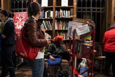 Customers browse the shelves of Boston Public Library’s City-Wide Friends book sale Saturday. PHOTO BY KANKANIT WIRIYASAJJA/ DAILY FREE PRESS STAFF 