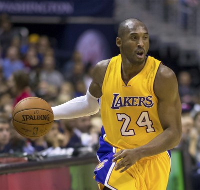 Kobe Bryant dropped 60 points in the final game of his career, but did so on 50 shots. PHOTO COURTESY WIKIMEDIA