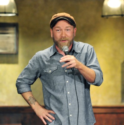 Funnyman Kyle Kinane, best known for his many appearances on Comedy Central, performed at the Royale Sunday night as part of his “Shooting For Third” tour with Shane Torres. PHOTO COURTESY MOSES ROBINSON/PITCH PERFECT