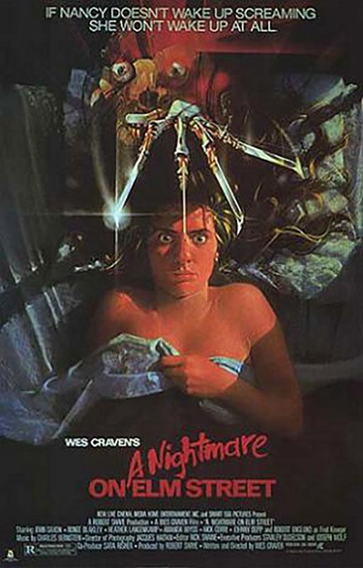 The original poster for “A Nightmare on Elm Street,” one of the classic horror stories read at The History Project’s “Oh, the Horror!” event, which retold supernatural tales for the LGBTQ community. COURTESY OF FLICKR