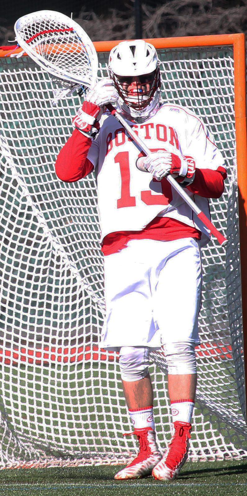 Christian Carson-Banister ranks among the best netminders in the nation this season. PHOTO BY AMANDA LUCIDI/DAILY FREE PRESS STAFF