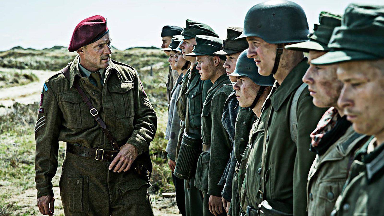Roland Møller stars in the Danish war film, "Land of Mine," which will hit theaters on Friday. PHOTO COURTESY CAMILLA HJELM