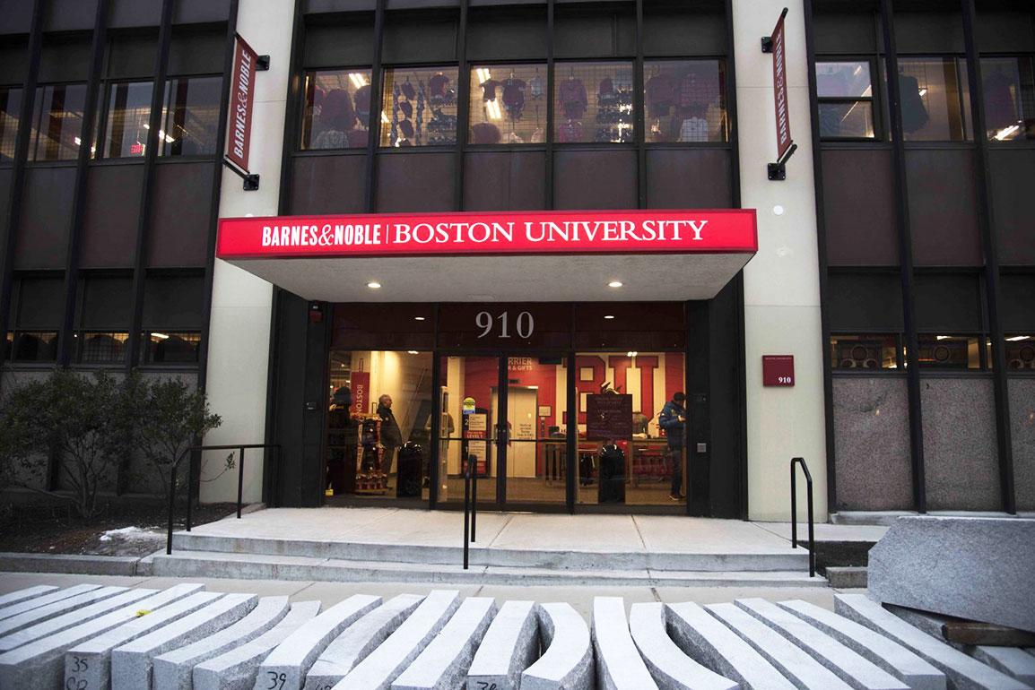Barnes &amp; Noble at Boston University has extended the due date for textbook rentals to July 15 to accommodate students whose textbooks may have been left on campus. LEXI PLINE/ DFP FILE

