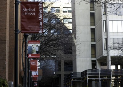 Decline in research funding from the National Institutes of Health has led to cuts from faculty salaries for several faculty members at Boston University’s School of Medicine. PHOTO BY KYRA LOUIE/DAILY FREE PRESS STAFF