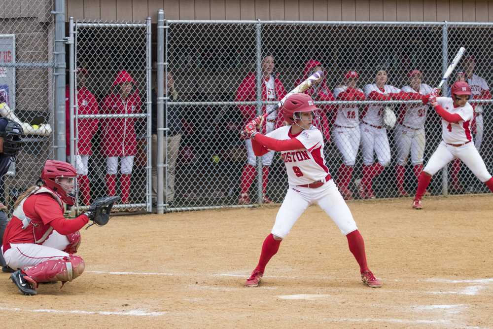 Senior center fielder Jilee Schanda helped the Terriers in their win against San Diego State University. PHOTO BY JUSTIN HAWK/ DFP FILE PHOTO