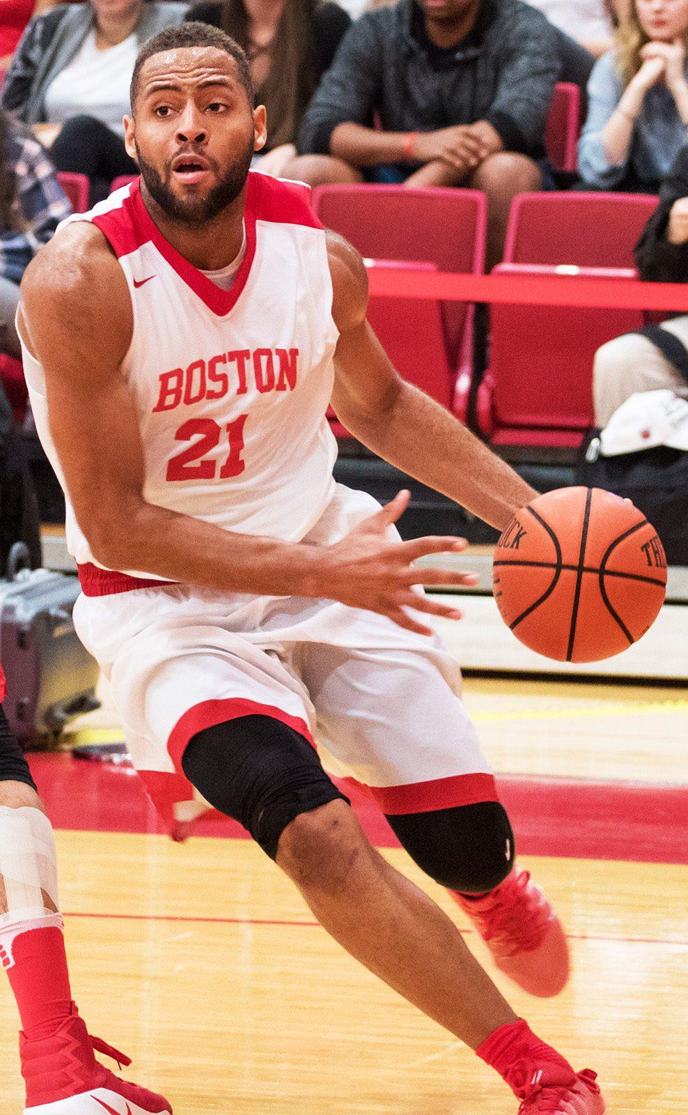 Cedric Hankerson has transformed his game to become a more complete all-around player in his return from injury. PHOTO BY JUSTIN HAWK/ DAILY FREE PRESS STAFF