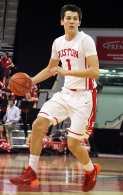 Sophomore Nick Havener averages 7.1 points per game. PHOTO BY SARAH SILBIGER/DFP FILE PHOTO