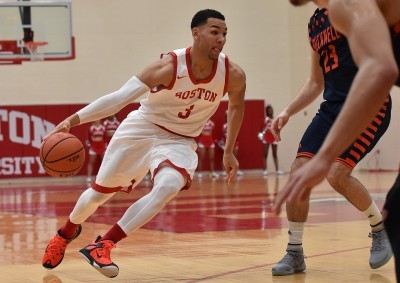 Eric Fanning led the men's basketball team with 15.2 points per game.