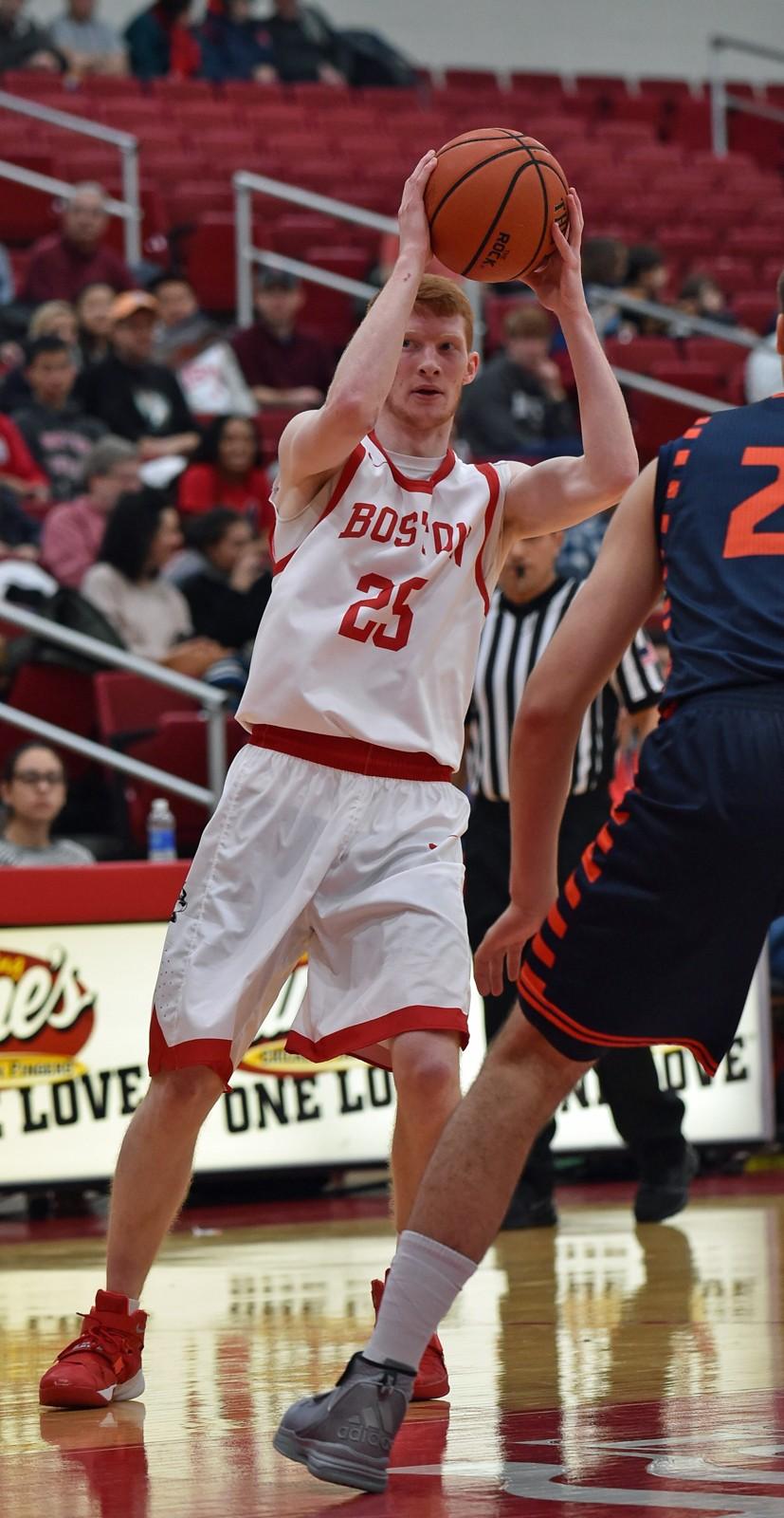 Freshman Kyle Forman dished in 17 points against Navy. PHOTO BY MADDIE MALHOTRA/DAILY FREE PRESS STAFF